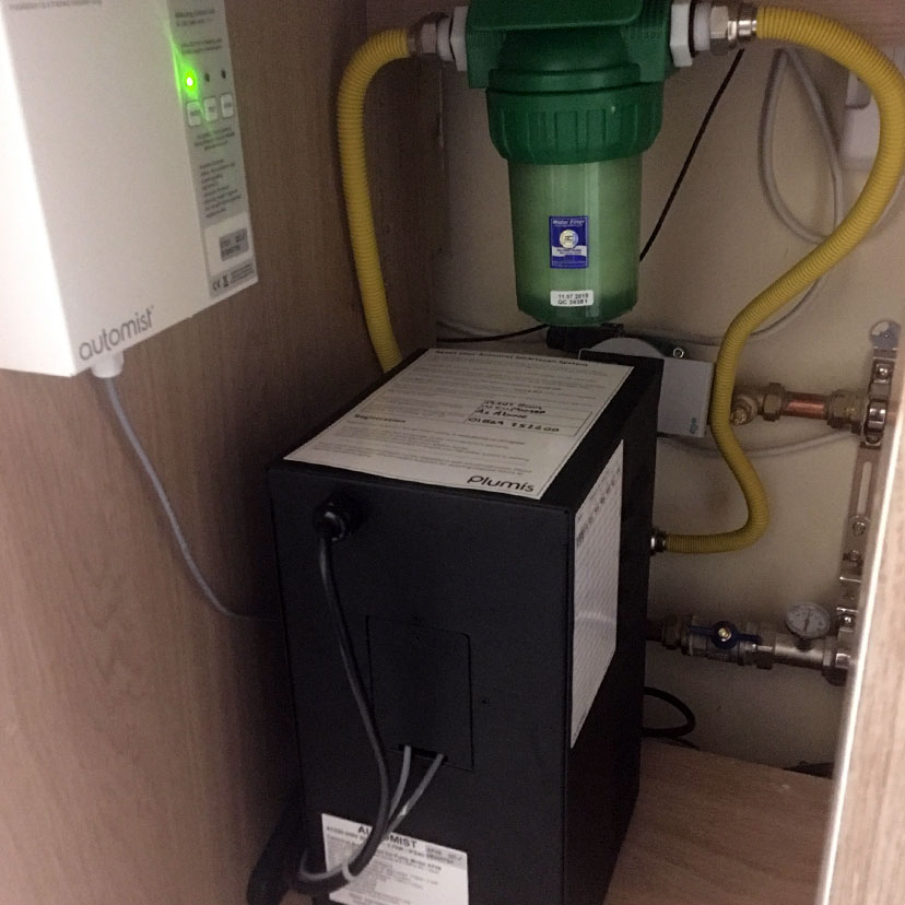Automist Smartscan Hydra pump and controller