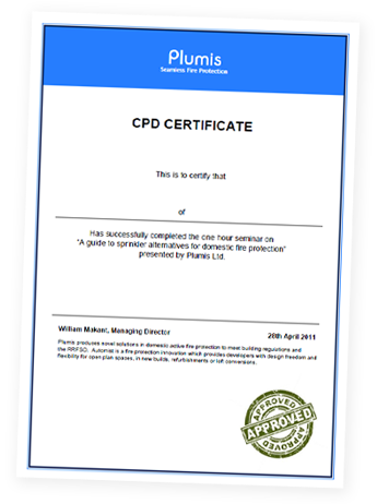 CPD Certifcate Plumis CPD Certifcate