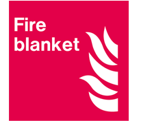 Fire Blanket Sign Fire Escape Sign